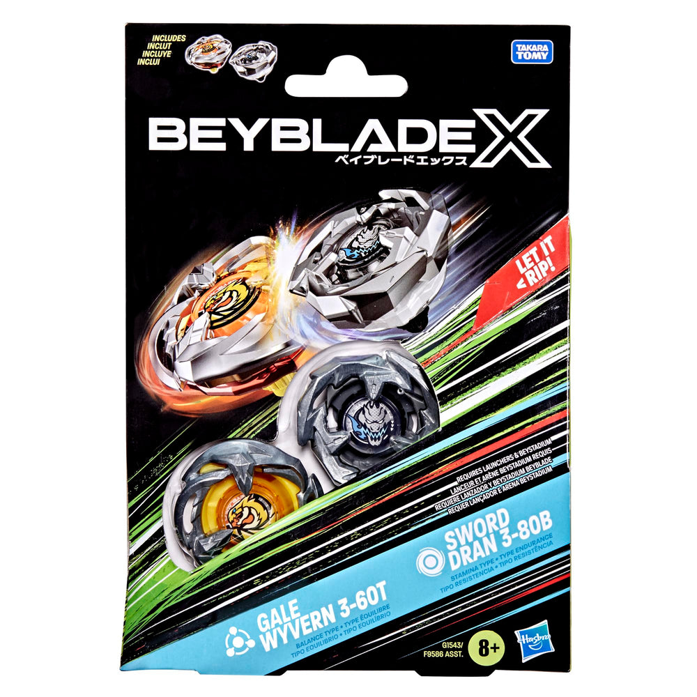 Beyblade X Beystadium with launcher setup for battle-ready play