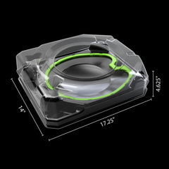 Beyblade X Interchangeable blade ratchet and bit for customization.
