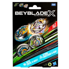 Interchangeable parts kit for Beyblade X tops enabling quick customization