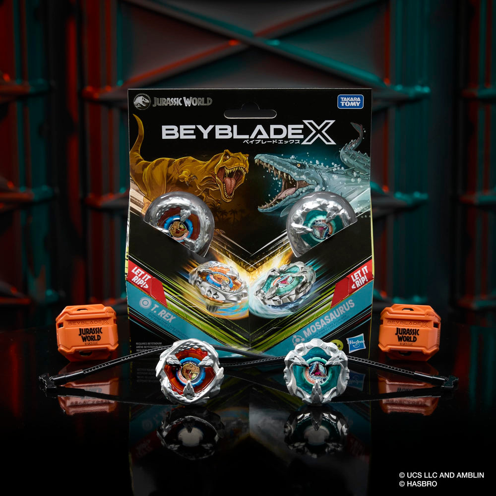 Beyblade X interchangeable parts enable custom top configurations