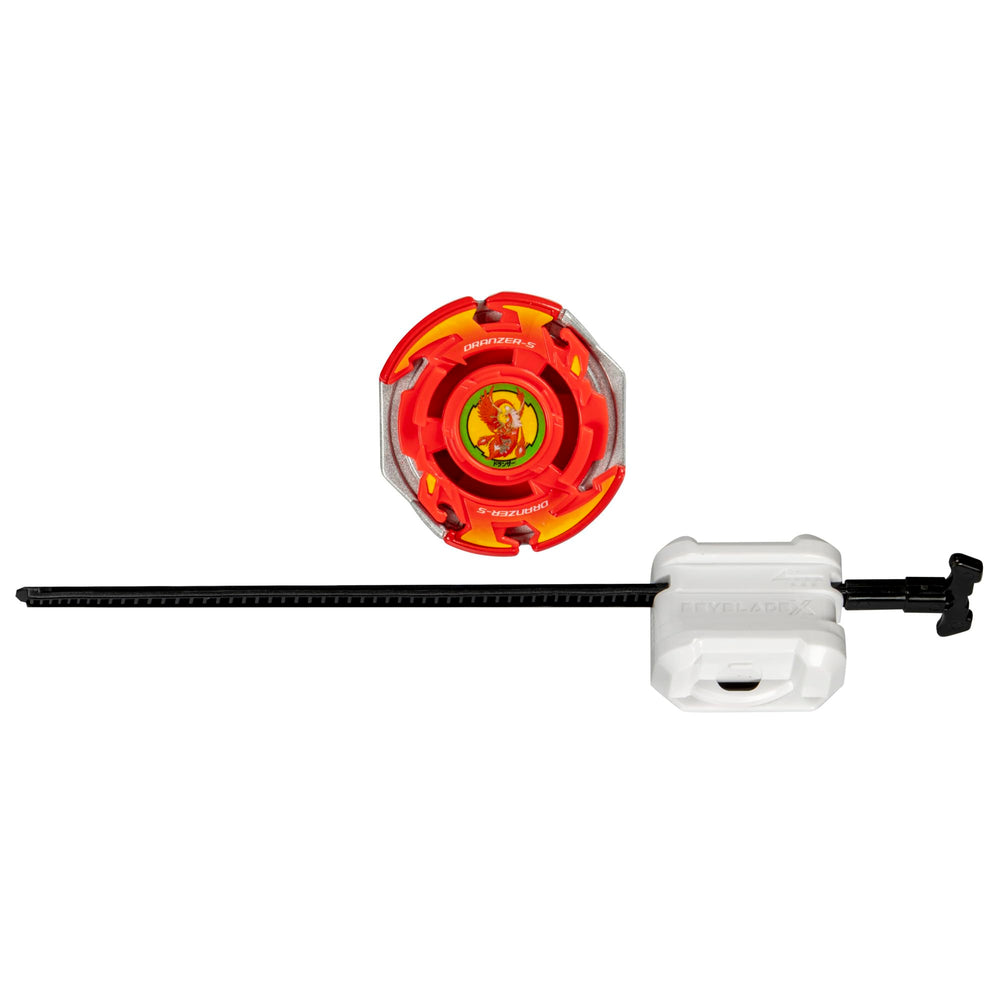 Beyblade X launcher included for quick setup and powerful launches.