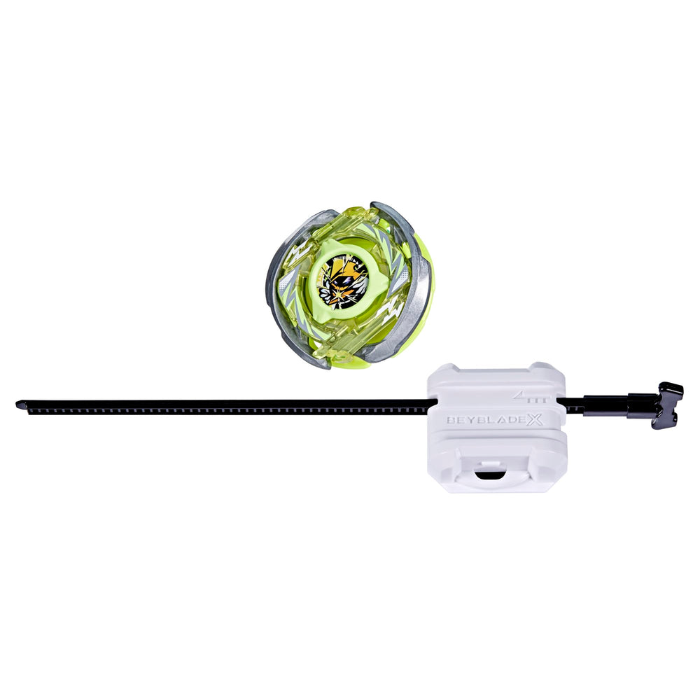 Beyblade X launcher ready for confident right-spin launches