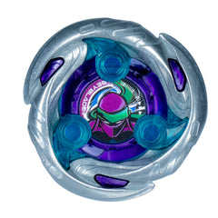 Beyblade X Shadow Shinobi launcher shown with ergonomic grip for quick launches
