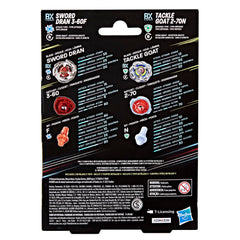 Beyblade X Sword Dran 3-60F top in attack mode for bold clashes.