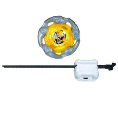 Beyblade X Wand Wizard launcher ready for precise, quick launches.