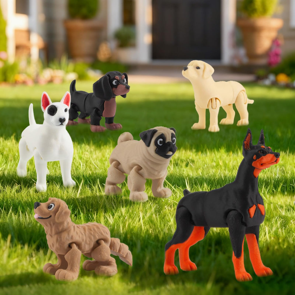 BEYONGME Golden Retriever figurine for storytelling and classroom display.