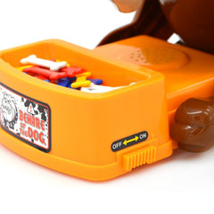 Beyoung dog bowl scene with bones for suspenseful play