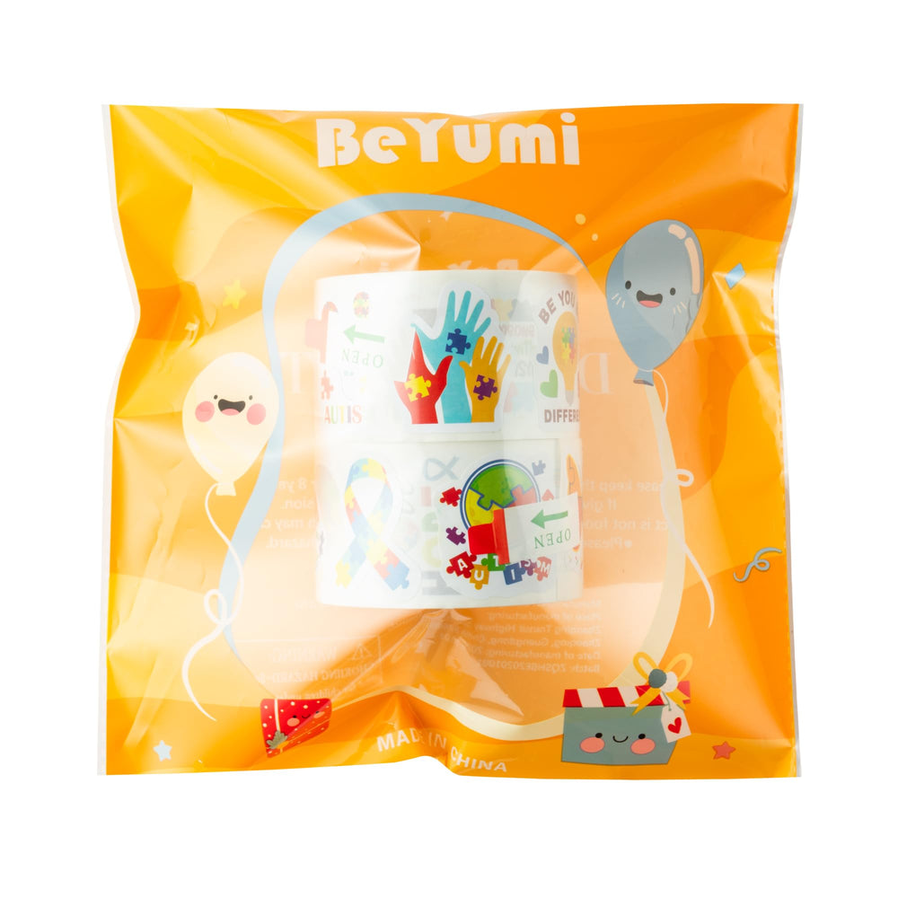 BeYumi autism roll stickers classroom decor encourages inclusive spaces for kids