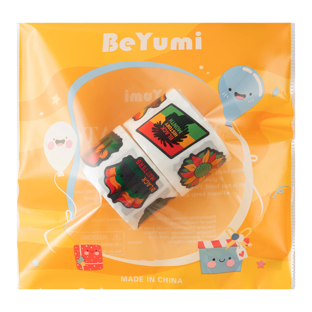 BeYumi durable color for long-lasting impact on laptops and water bottles.