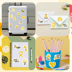 BeYumi Hope sticker for laptops encourages dialogue and awareness.