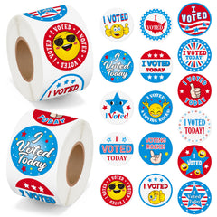 BeYumi I Voted Today stickers come in two rolls for quick event use.