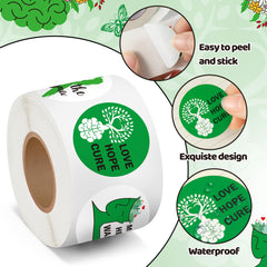 BeYumi 16-design sheet adds color to fundraisers and awareness handouts.
