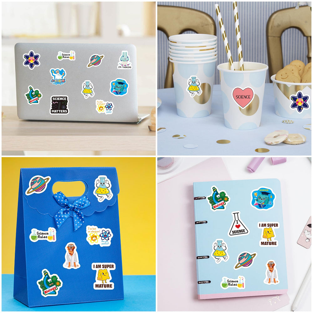 BeYumi offers 16 styles of biology decals in vibrant colors.