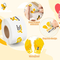 BeYumi sunflower sticker for backpacks adds uplifting visibility to campaigns.