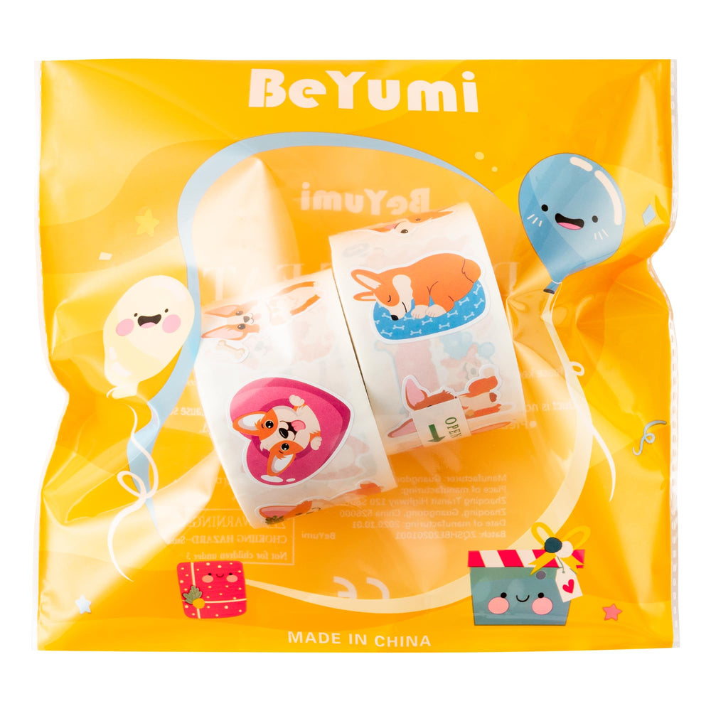 BeYumi versatile decor stickers for gifts, crafts and kid projects