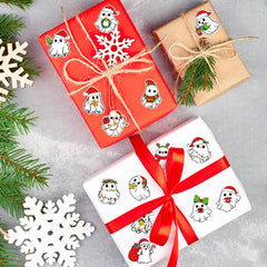 BeYumi waterproof vinyl ghost decals offer moisture resistance for seasonal displays.