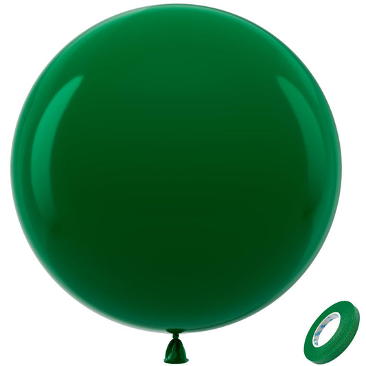 Bezente 36 inch emerald green balloon in an 8-pack, vibrant party centerpiece.