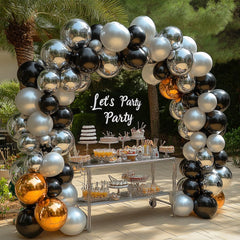 Bezente balloon ribbon in silver to finish your decor