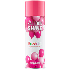 Bezente Balloon Shine Spray 15oz bottle ready to elevate balloons with a glossy finish.