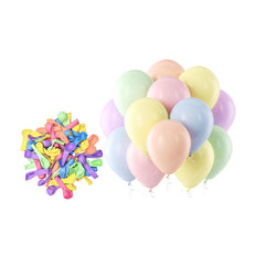 Bezente pastel balloons 150-pack ready for vibrant party decor.