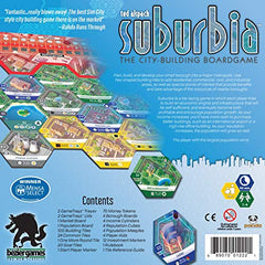 Bezier Games Suburbia residential district tile highlighting home growth potential