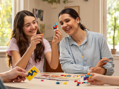 Bezzerwizzer Brick Like This Optional challenge cards raise the stakes during play.