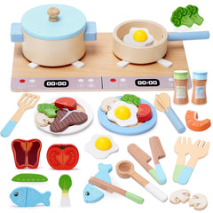 BGdoyz Play Kitchen Stove invites imaginative cooking at home.