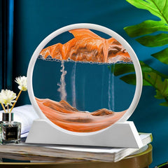 BGFJYUK orange frame sand art gift item for modern spaces
