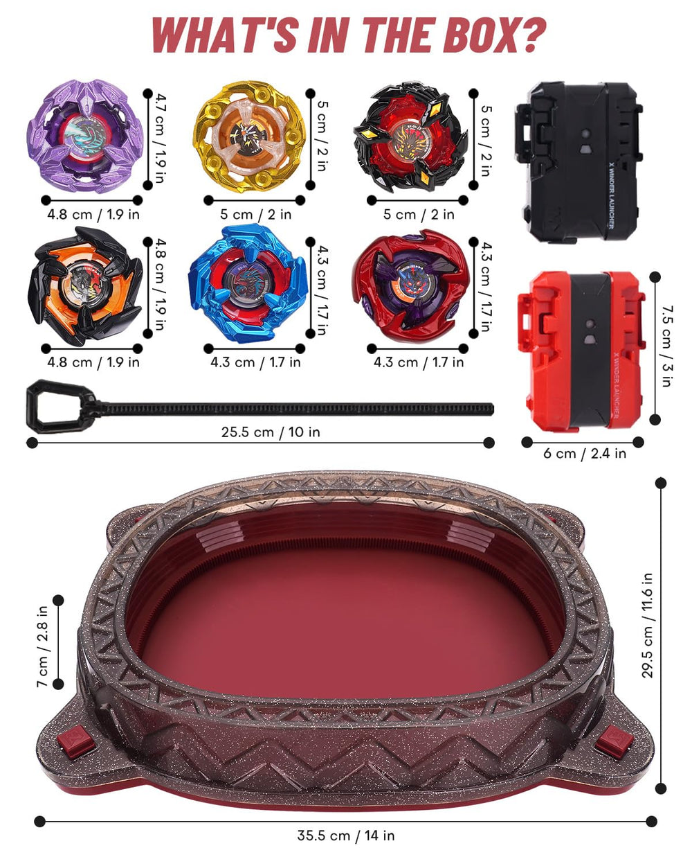 BGOVTAPO X Stadium Starter Kit burst feature adds unpredictable, thrilling outcomes.