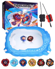BGOVTAPO X Stadium Starter Kit arena setup for quick battles and family fun.
