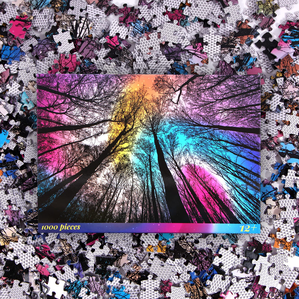 Bgraamiens recycled chipboard material supports eco-friendly puzzling.