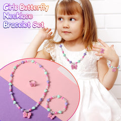 BGSHEMNI butterfly ring, lightweight and safe for little fingers during pretend games.