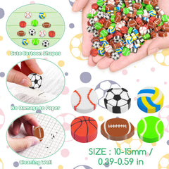 BHUCUTU football theme erasers add fun to homework and crafts