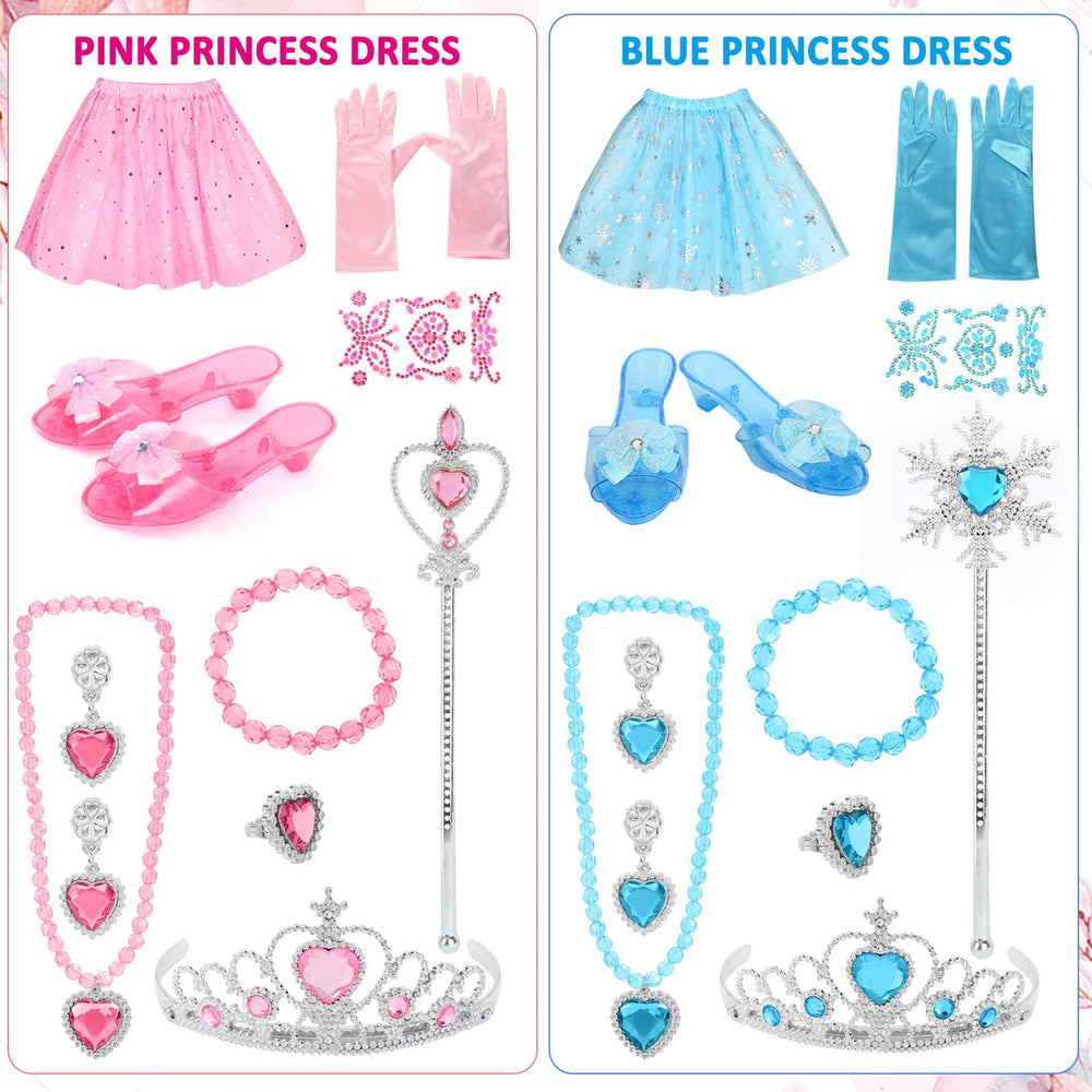 Biange princess skirt with tulle layer and glitter details for imaginative outfits