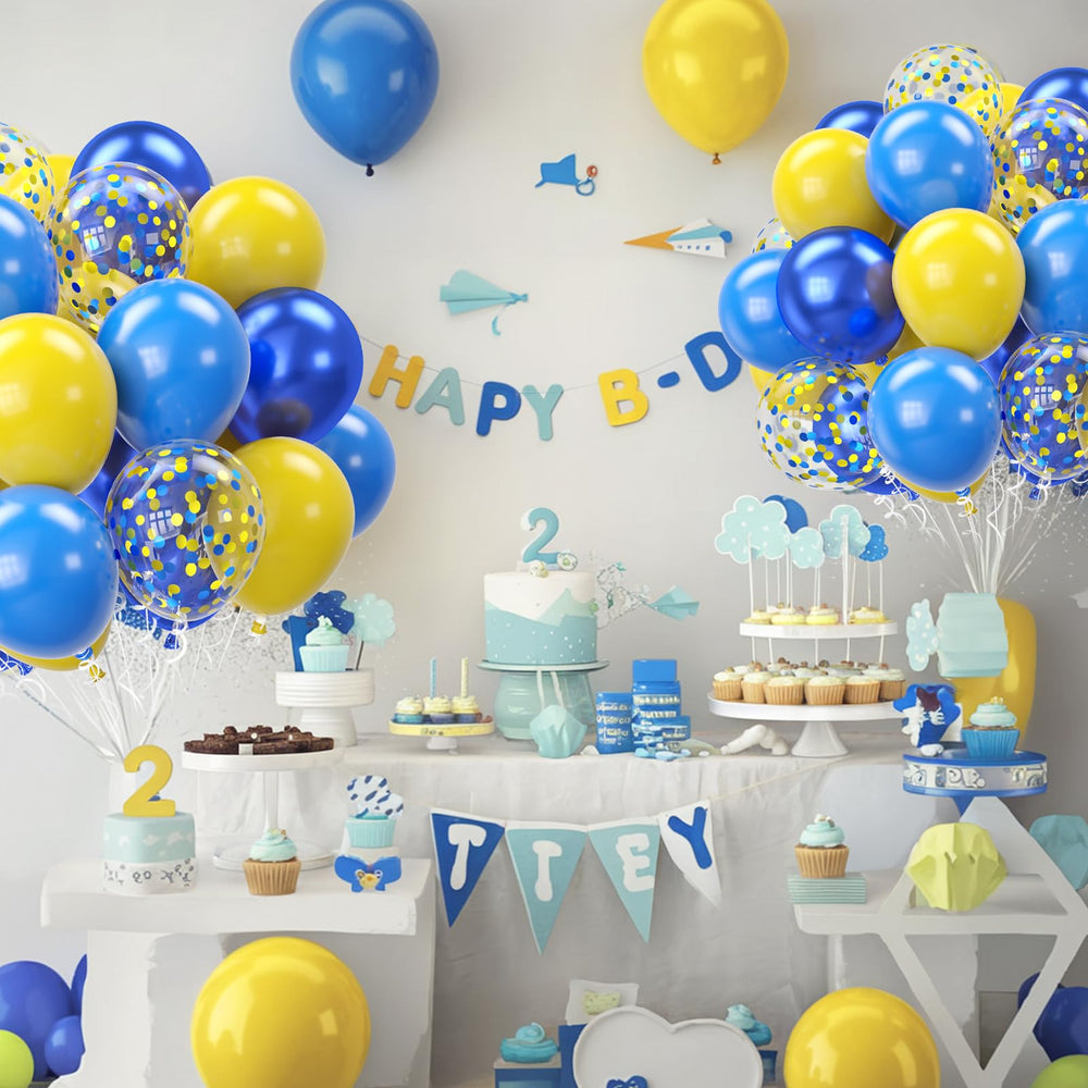 Biapian balloons are compatible with air or helium for easy setup.