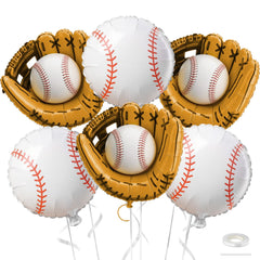 Biapian baseball glove foil balloon for party centerpiece