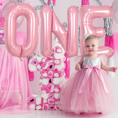Biapian 40-inch letter balloons stand out in any party setting.