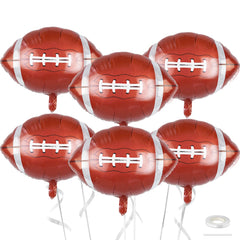 Biapian 26-inch football balloons set ready for festive game-day decoration