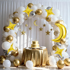 Biapian inflation straw for moon and star balloons speeds setup
