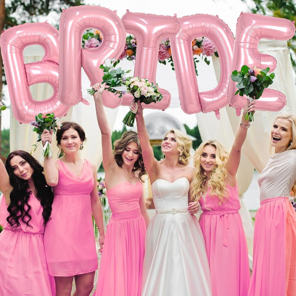 Biapian oversized pink I balloon creates visual impact