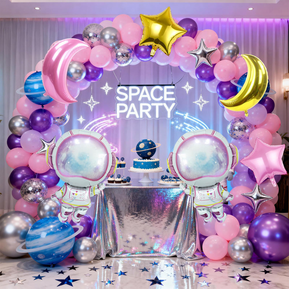 Biapian pink star foil balloon 10in pops dessert tables