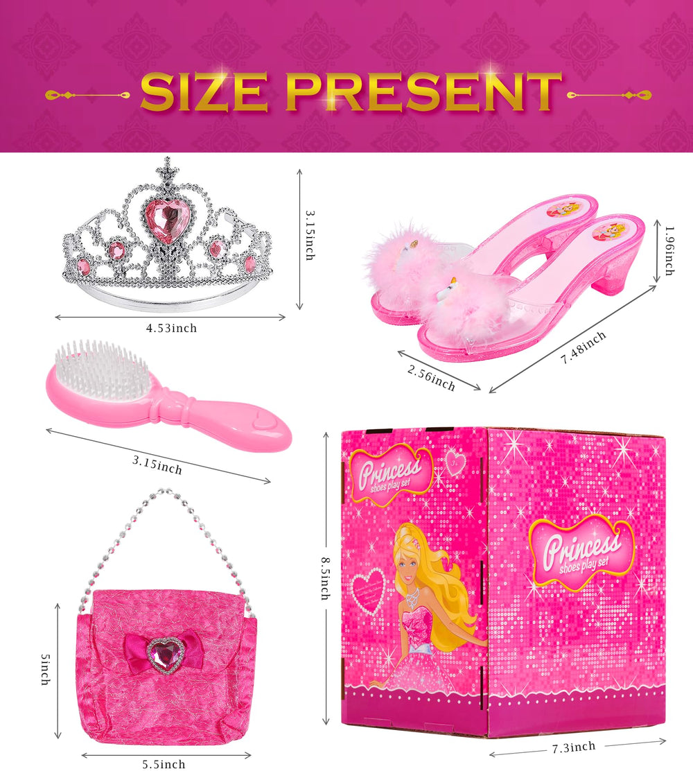 BIBUTY gift box packaging shows a ready-to-gift princess play set.