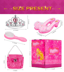 BIBUTY gift box packaging shows a ready-to-gift princess play set.