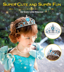 BIBUTY sturdy metallic plastic crown designed for gentle daily wear.
