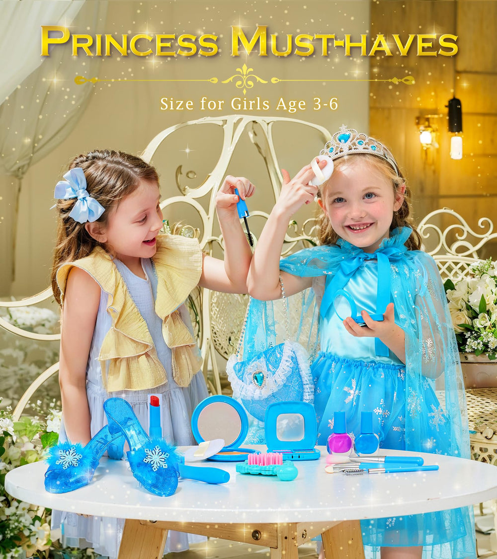 BIBUTY princess shoes provide comfy, easy steps during dress-up.