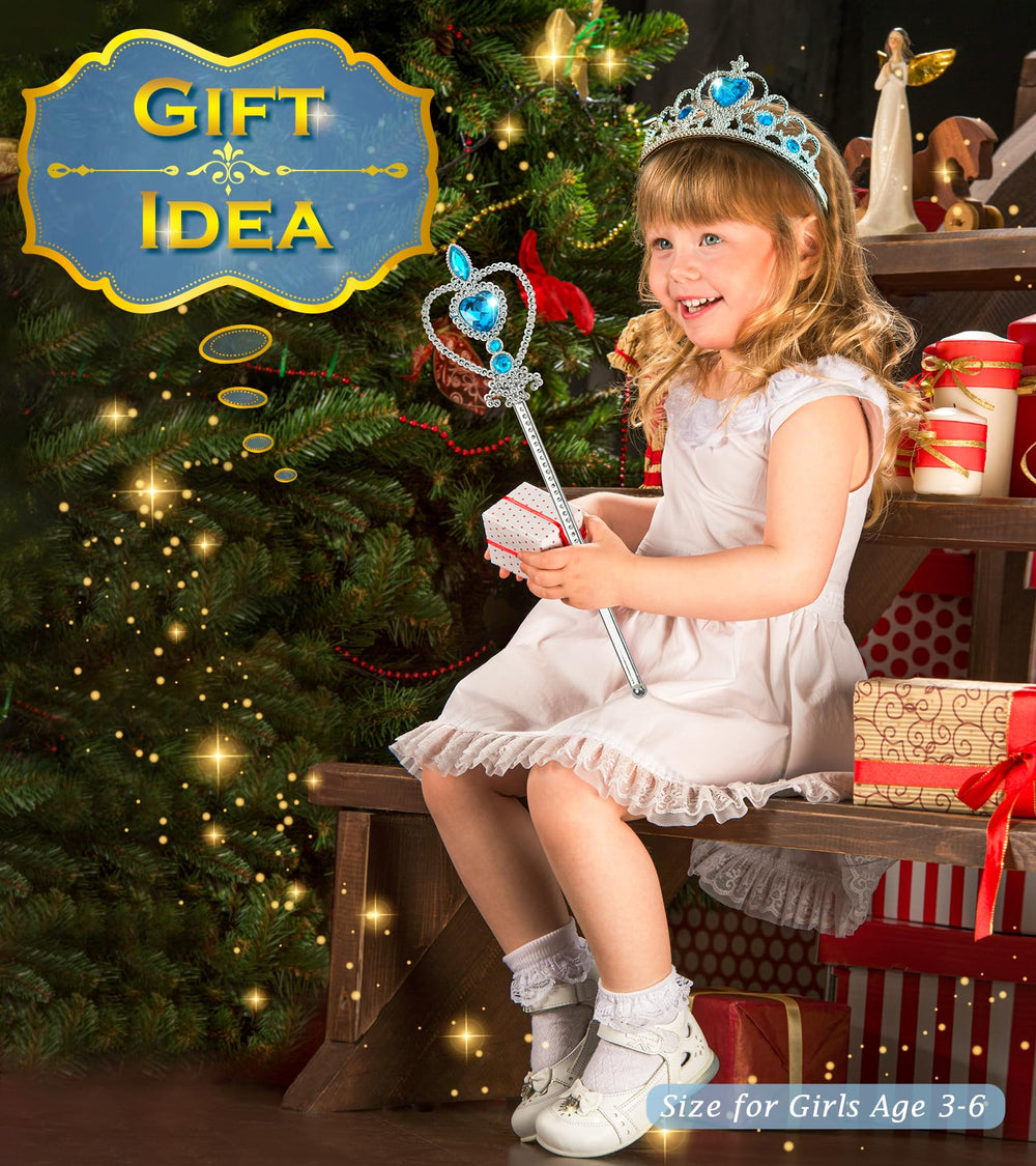 BIBUTY princess wand set for kids to complete dress-up adventures.