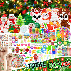 BicMan Christmas stickers with festive flair for gifts and bags