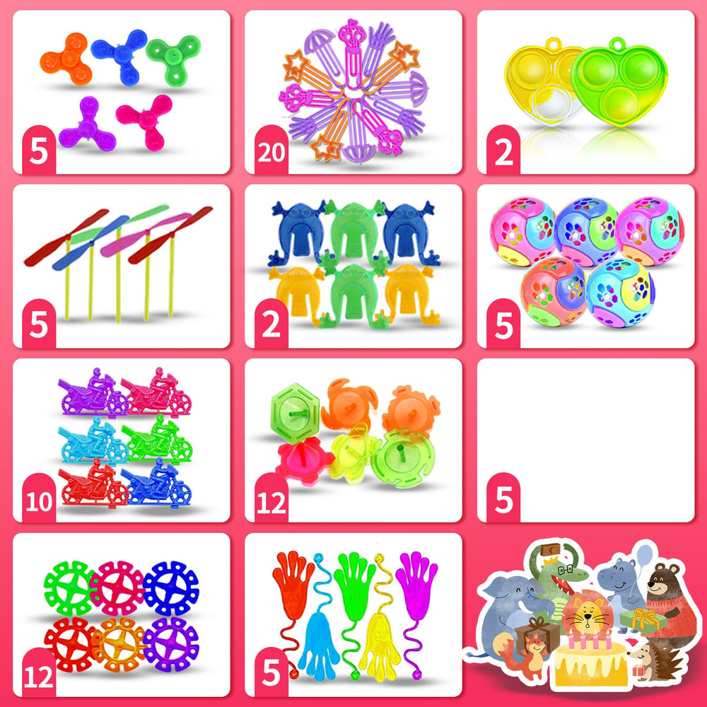 BicMan classroom rewards highlight bright, safe toy assortment for incentives.