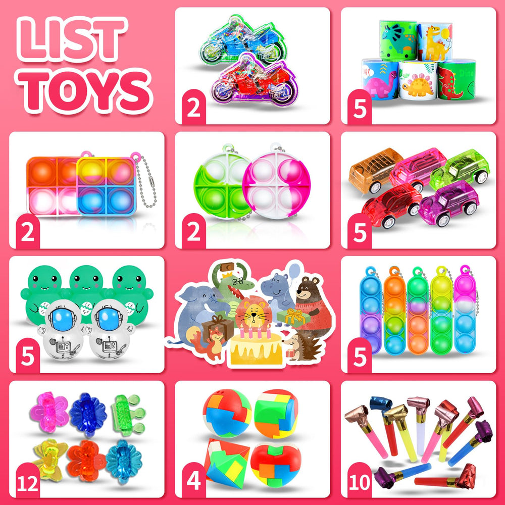 BicMan colorful fidget toys bundle offers tactile fun for focused play.