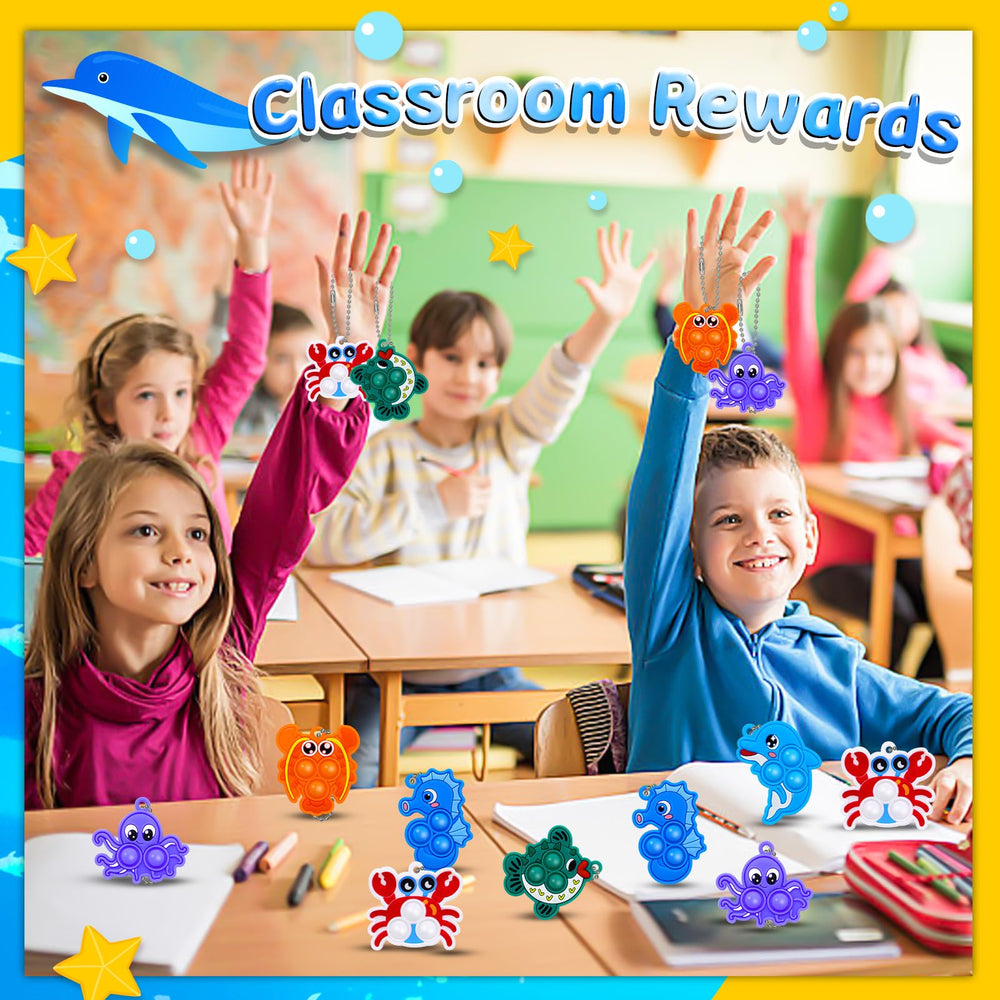 BicMan kids prize pop keychain for classroom rewards and quick wins.